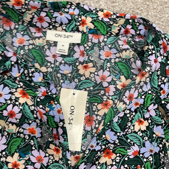 Floral Long Sleeve Dress - Picture 2 of 3